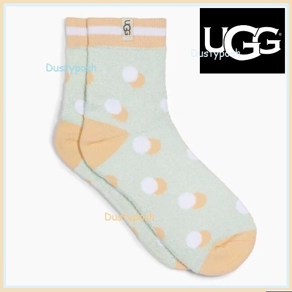 Gretchen Quarter Dot Socks Soft New - Picture 2 of 12